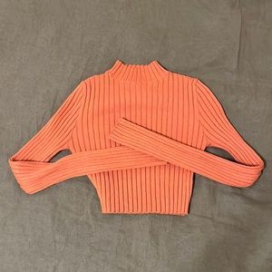 Cropped Turtleneck Sweater XS/S NWOT